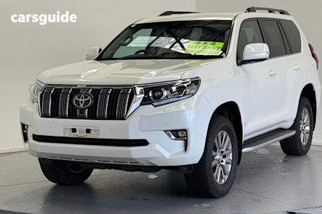 White 2021 Toyota Landcruiser Prado Wagon Vx