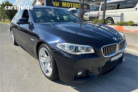 Black 2014 BMW 528I Sedan Luxury Line