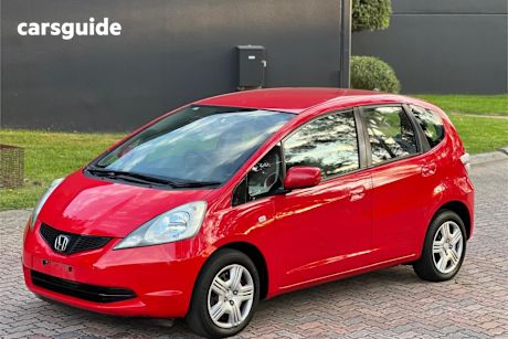 Red 2009 Honda Jazz Hatchback Gli