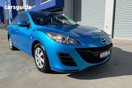 Blue 2011 Mazda Mazda3 Sedan NEO F