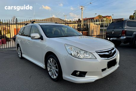 White 2012 Subaru Liberty Wagon 2.5I Premium