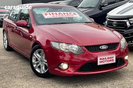 Red 2011 Ford Falcon Sedan Xr6