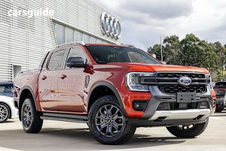 Orange 2023 Ford Ranger Double Cab Pick Up Wildtrak 2.0 (4X4)