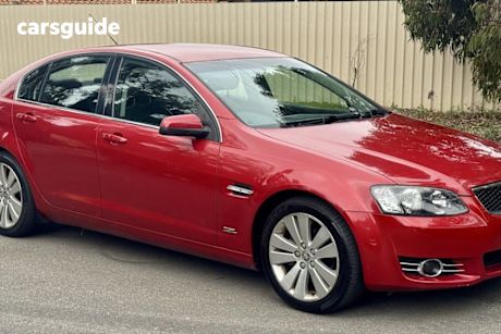 Red 2012 Holden Commodore Sedan Z-Series