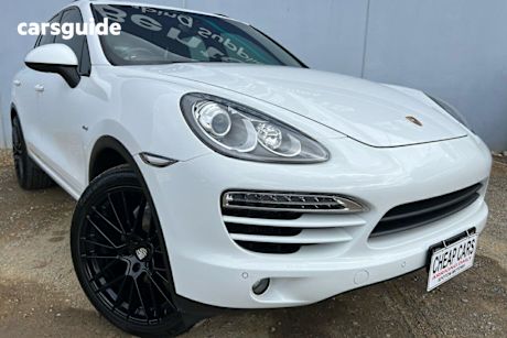 White 2012 Porsche Cayenne Wagon Diesel