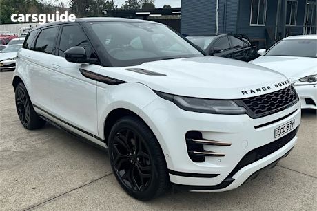 White 2019 Land Rover Range Rover Evoque Wagon P200 R-Dynamic Se (147Kw)