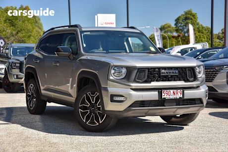 Grey 2025 GWM Haval H7 SUV VANTA HYBRID F