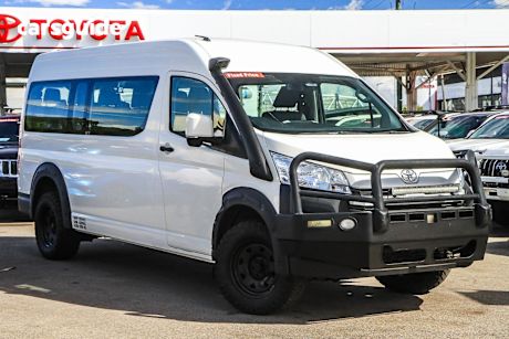 White 2020 Toyota HiAce OtherCar COMMUTER R