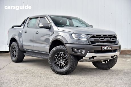 Grey 2018 Ford Ranger Double Cab Pick Up Raptor 2.0 (4X4)