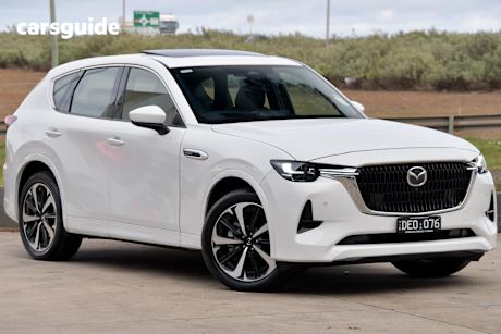White 2024 Mazda CX-60 Wagon D50E Azami Hybrid