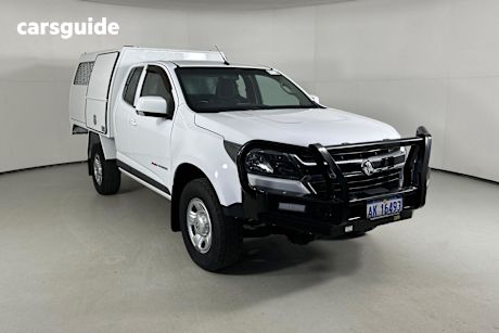 White 2020 Holden Colorado Space Cab Chassis Ls (4X4)