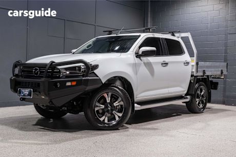 White 2023 Mazda BT-50 Ute Tray XTR 4X4