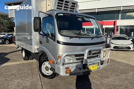 Silver 2010 Hino 300 Cab Chassis 616 Short