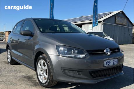 Grey 2010 Volkswagen Polo Hatchback 77 Tsi Comfortline