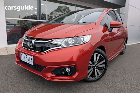 Orange 2019 Honda Jazz Hatch VTI-S F
