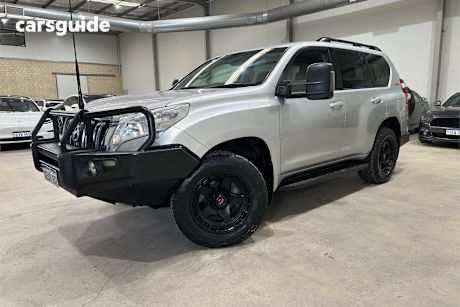 Silver 2015 Toyota Landcruiser SUV GXL