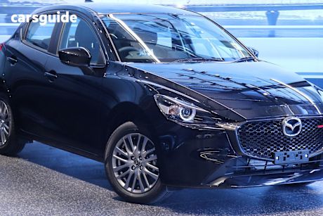 Black 2024 Mazda Mazda2 Hatch G15 EVOLVE F