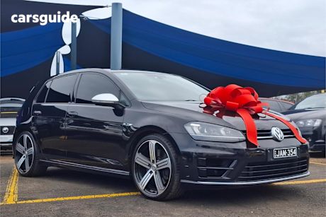 Black 2015 Volkswagen Golf Hatch R 4WD