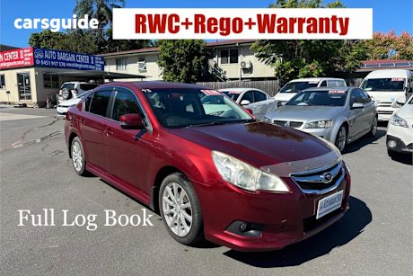 Red 2012 Subaru Liberty Sedan 2.5I
