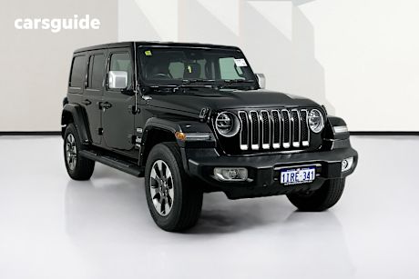 Black 2022 Jeep Wrangler Unlimited Hardtop Overland (4X4)