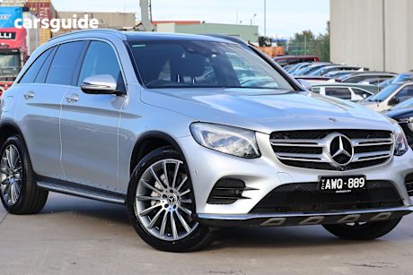 Silver 2018 Mercedes-Benz GLC-Class SUV GLC220 D 4WD