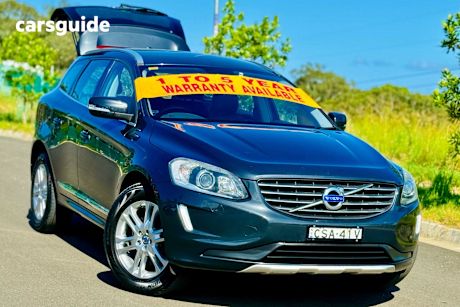 Grey 2014 Volvo XC60 Wagon T5 Luxury