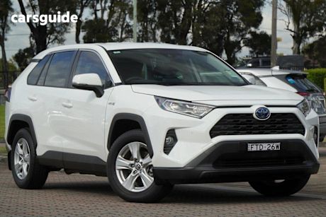 White 2021 Toyota RAV4 SUV GX 4X4
