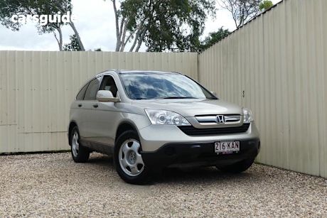 Gold 2007 Honda CR-V SUV 4X4