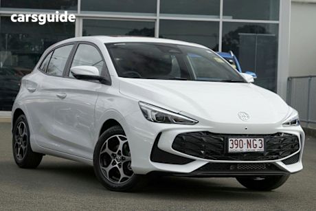 White 2025 MG MG3 Hatch
