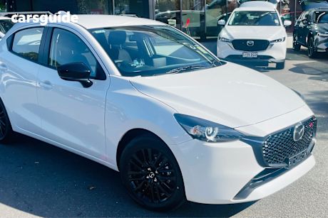 White 2025 Mazda Mazda2 Hatchback G15 Evolve