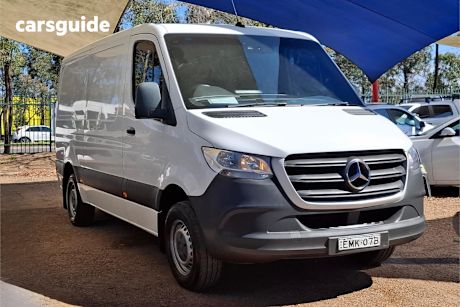 White 2021 Mercedes-Benz Sprinter Commercial 314CDI R
