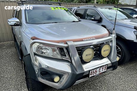 Silver 2015 Nissan Navara Double Cab Utility Rx (4X4)
