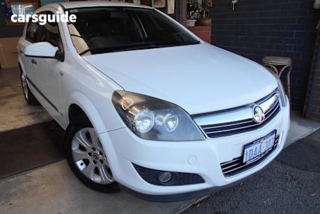 White 2009 Holden Astra Hatchback Cdx