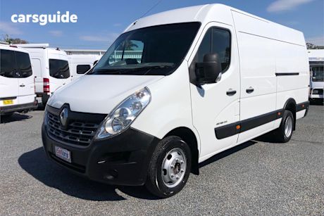White 2015 Renault Master Van Lwb Mid