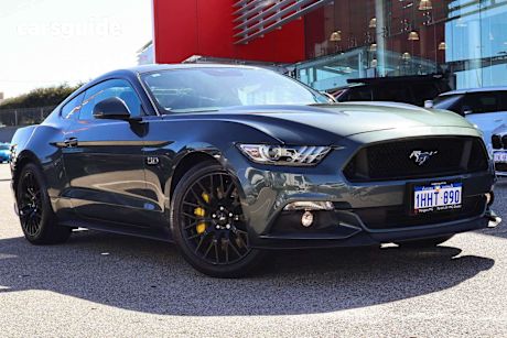 Green 2016 Ford Mustang Coupe GT R