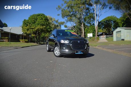 Black 2018 Holden Captiva SUV ACTIVE F