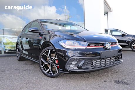 Black 2025 Volkswagen Polo Hatch GTI F