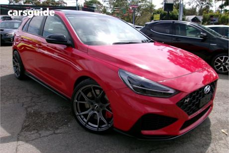 Red 2022 Hyundai I30 Hatchback N Premium