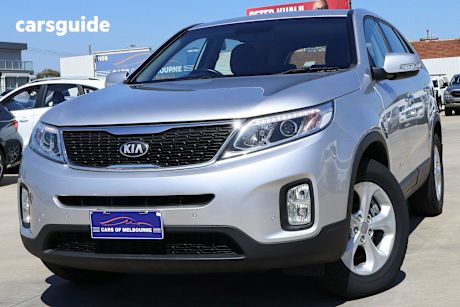 Silver 2013 Kia Sorento SUV SI F