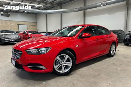 Red 2018 Holden Commodore Sedan LT