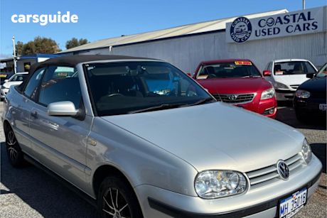 Silver 2000 Volkswagen Golf Cabriolet Gl