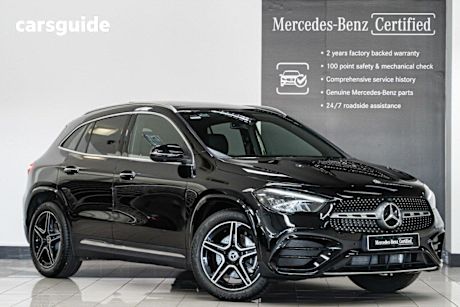 Black 2025 Mercedes-Benz GLA200 Wagon