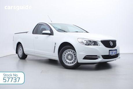 White 2017 Holden UTE Utility