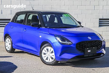 Blue 2025 Suzuki Swift Hatch HYBRID F