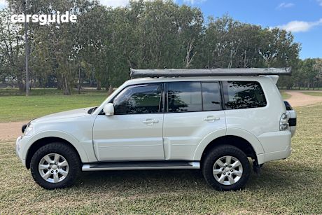 White 2021 Mitsubishi Pajero Wagon Glx (4X4) 7 Seat
