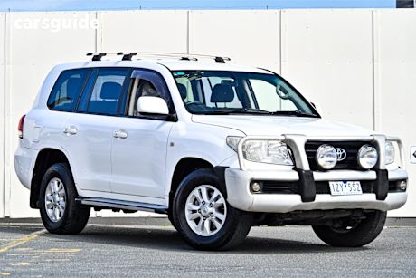 White 2007 Toyota Landcruiser SUV GXL 4X4