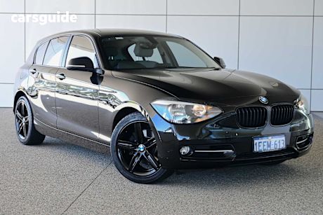 Black 2013 BMW 1 Hatch 118I R