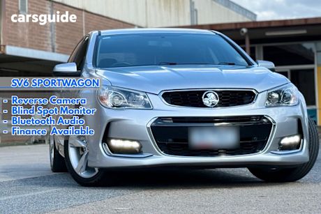 Silver 2016 Holden Commodore SUV SV6 R