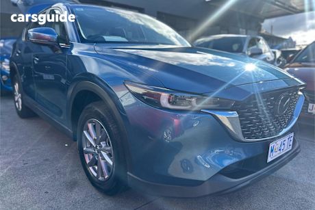 Blue 2023 Mazda CX-5 SUV G25 MAXX SPORT F