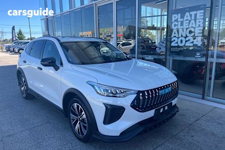 White 2025 GWM Haval Jolion SUV ULTRA HYBRID F